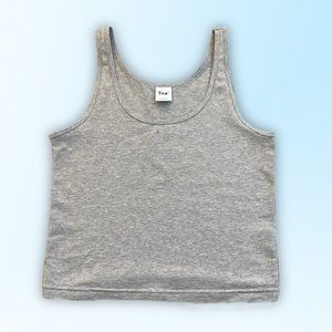 Tna Simple Grey Tank